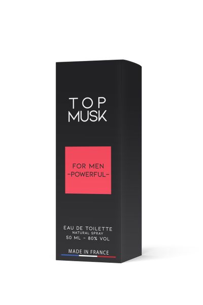 Туалетна вода з феромонами для чоловіків Top Musk, 50 ml 2031 фото