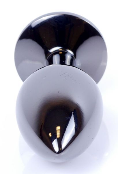 Анальна пробка Boss Series - Jewellery Dark Silver PLUG Rose S, BS6400027 BS6400027 фото