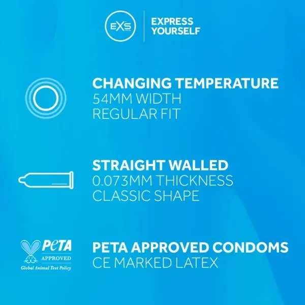 Презервативи EXS Warming (зігріваючі, 1 шт) pr84 фото