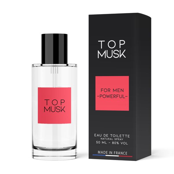 Туалетна вода з феромонами для чоловіків Top Musk, 50 ml 2031 фото