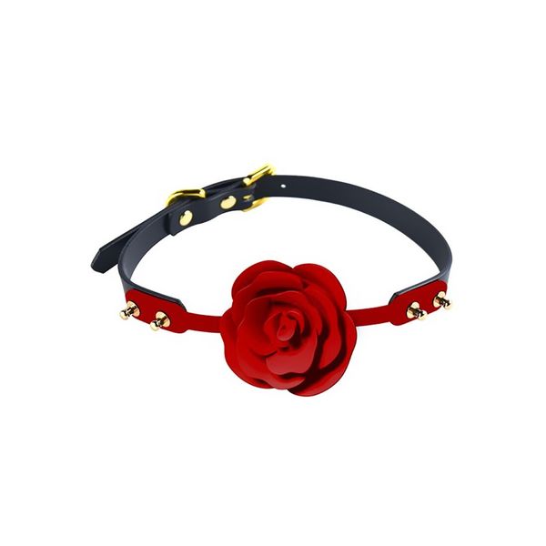 Розкішний кляп у вигляді троянди Zalo - Rose Ball Gag SO6690 фото