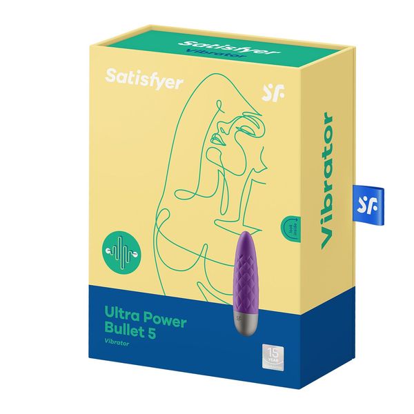 Мінівібратор Satisfyer Ultra Power Bullet 5 Violet SO5432 фото