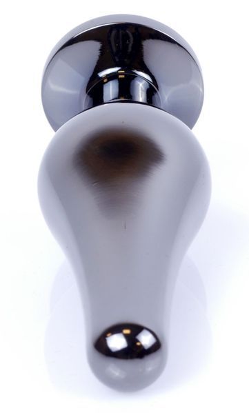 Анальний пробка Boss Series - Jewellery Dark Silver BUTT PLUG Rose, BS6400054 BS6400054 фото