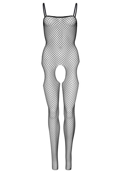 Бодістокінг Leg Avenue Suspender Bodystocking One size Black, велика сітка, доступ SO8616 фото