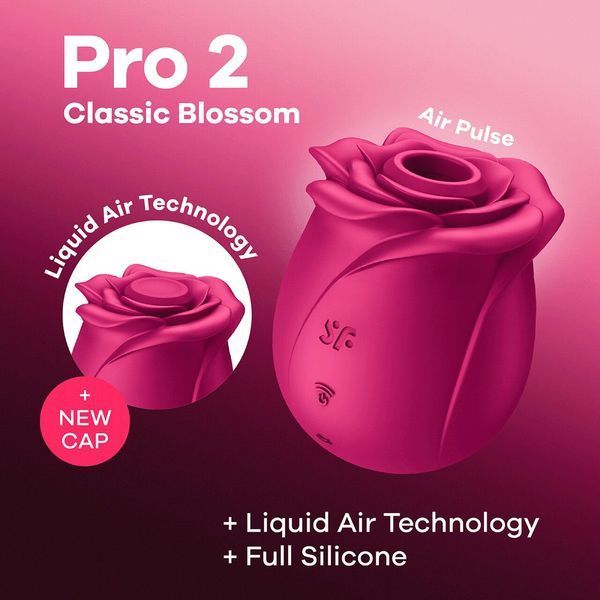 Вакуумний кліторальний стимулятор Satisfyer Pro 2 Classic Blossom SO8775 фото