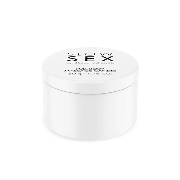 Масажна свічка Bijoux Indiscrets SLOW SEX Massage Candle SO9341 фото