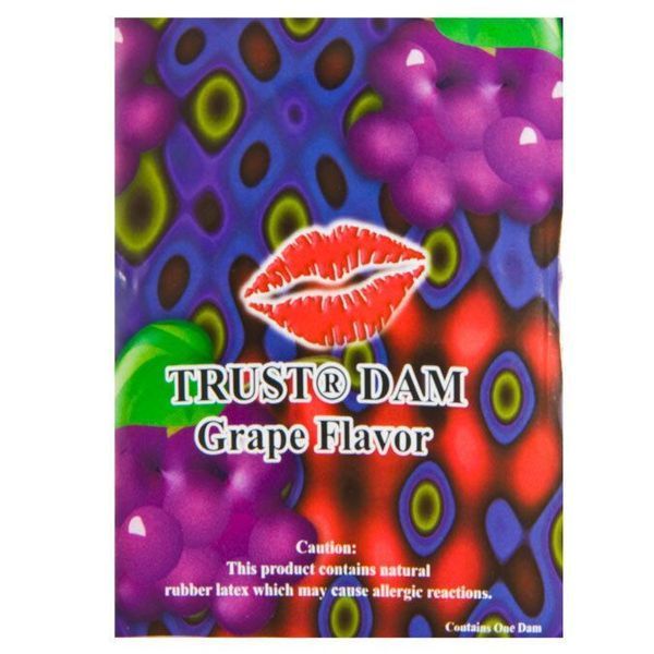 Латексна серветка Latex Dental Dams (виноград) 1 шт SX1263 фото