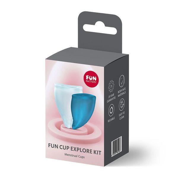 Набір менструальних чаш Fun Factory FUN CUP EXPLORE KIT, 2 шт SX3679 фото