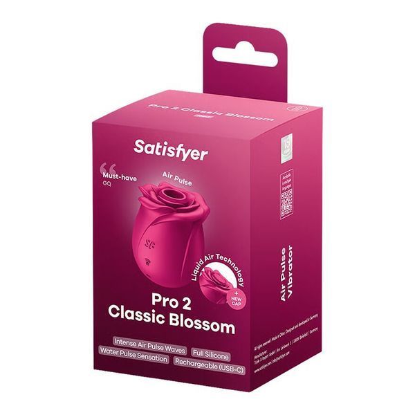 Вакуумний кліторальний стимулятор Satisfyer Pro 2 Classic Blossom SO8775 фото