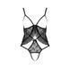 Боді монокіні з відкритими грудьми JUSTINA BODY black S/M - Passion EL15402 фото 3