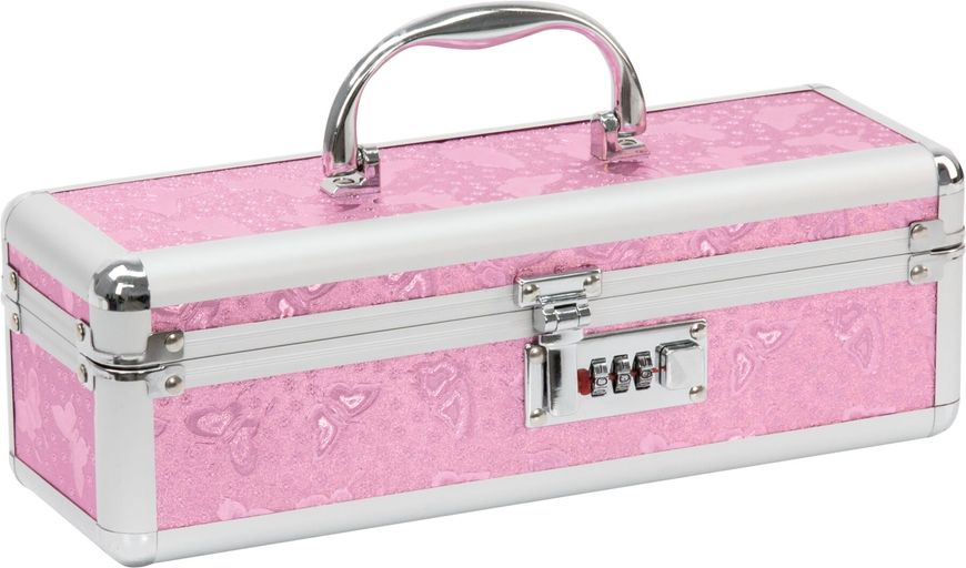 Кейс для зберігання секс-іграшок BMS Factory - The Toy Chest Lokable Vibrator Case Pink SO5563 фото