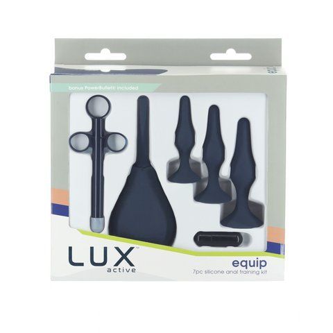 Набір анальних іграшок для новачків Lux Active &ndash; Equip &ndash; Silicone Anal Training Kit SO5570 фото