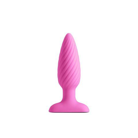 Анальна пробка з вібрацією NS Novelties INYA - Swirl - Pink SX4342 фото