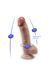 Фалоімітатор SilexD Johnny Premium Real Skin Flesh (7in MODEL 1) SX1700 фото 4