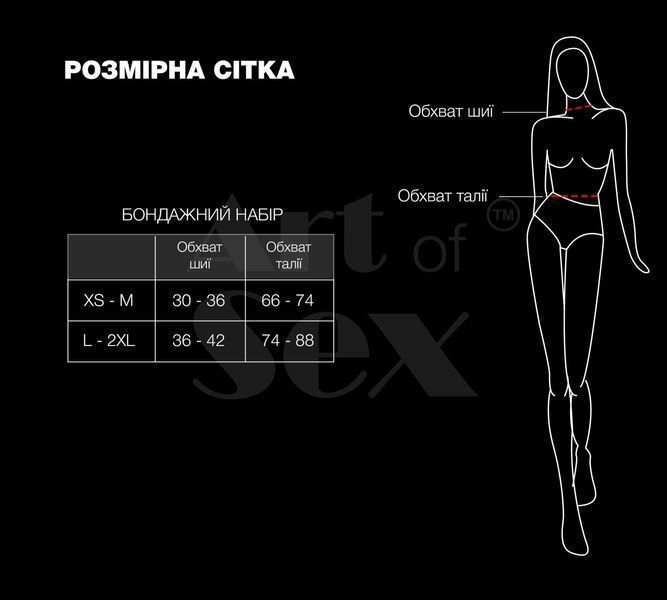 Бондажний набір Art of Sex &ndash; Shandy XS-M SX4556 фото