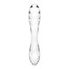 Двосторонній скляний дилдо Satisfyer Dazzling Crystal 1 Transparent SO8785 фото 4