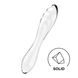 Двосторонній скляний дилдо Satisfyer Dazzling Crystal 1 Transparent SO8785 фото 1