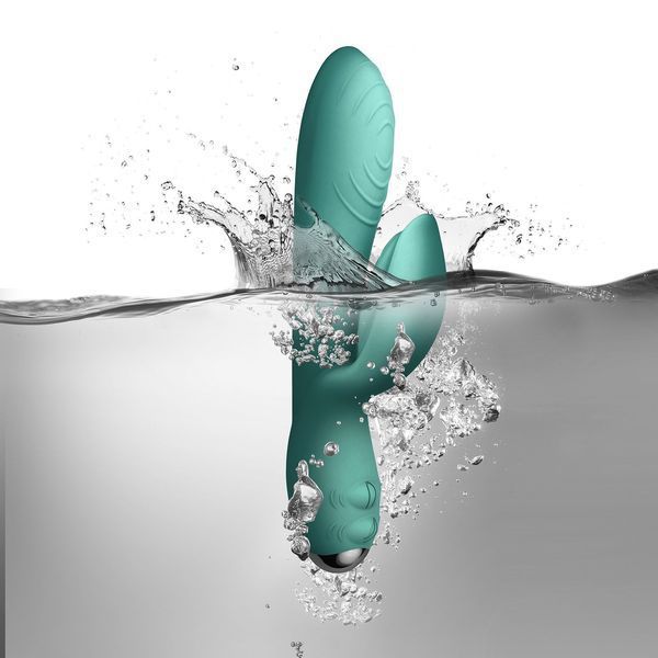 Вібратор-кролик Rocks Off Every Girl Teal SO2395 фото