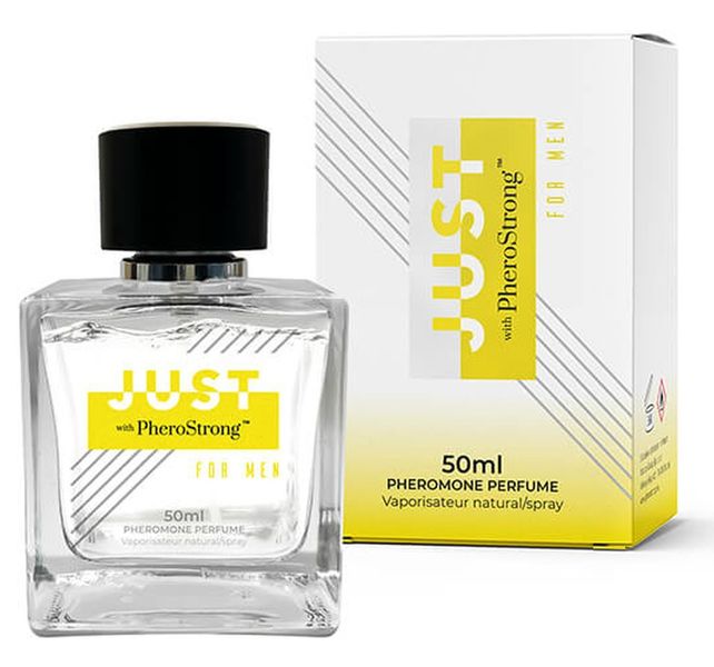 Туалетна вода із феромонами Just with PheroStrong For Men 50 ml, 3200066 3200066 фото