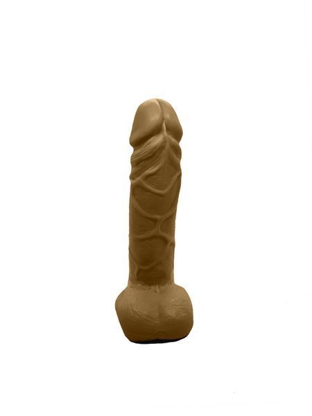 Крафтове мило-член із присоскою Чистий Кайф Brown size M SO2631 фото