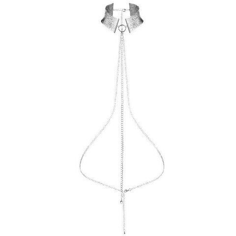 Намисто-комір Bijoux Indiscrets Desir Metallique Collar - Silver SO5919 фото