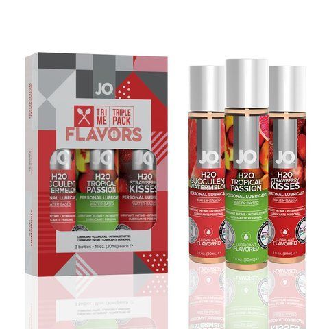 Набір System JO Tri-Me Triple Pack &mdash; Flavors (3&times;30 мл) SO2840 фото