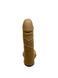 Крафтове мило-член із присоскою Чистий Кайф Brown size M SO2631 фото 2