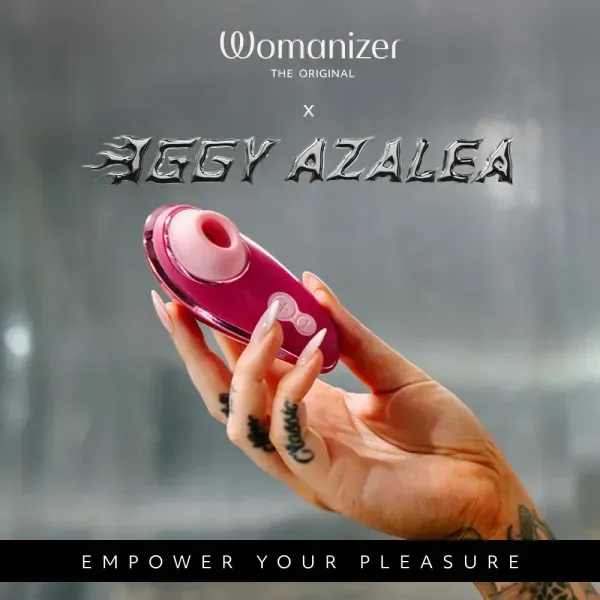 Вакуумний стимулятор Womanizer Liberty 2 Iggy Azalea 401035 фото