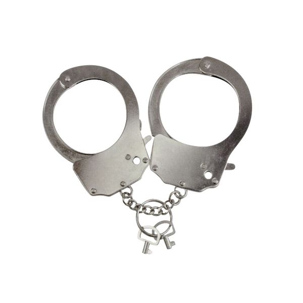 Наручники металеві Adrien Lastic Handcuffs Metallic AD30400 фото