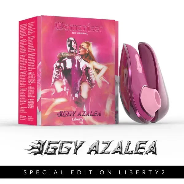 Вакуумний стимулятор Womanizer Liberty 2 Iggy Azalea 401035 фото