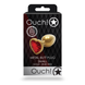 Анальна пробка - Ouch! Metal Butt Plug Small Gold/Ruby Red 60360492920 фото 7