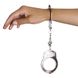 Наручники металеві Adrien Lastic Handcuffs Metallic AD30400 фото 3