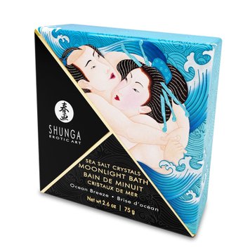 Сіль для ванни Shunga Moonlight Bath – Ocean Breeze (75 гр) SO2540 фото