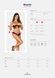 Комплект Obsessive Roxelia 2-pcs crotchless set M/L SO9072 фото 5