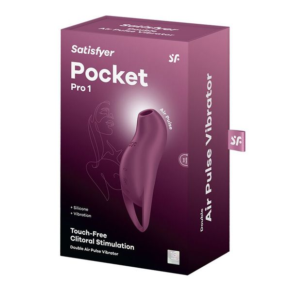 Вакуумний стимулятор Satisfyer Pocket Pro 1 SX0575 фото