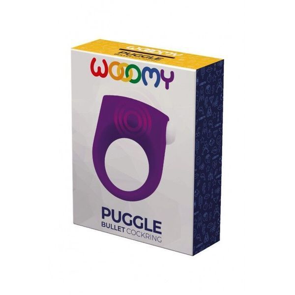 Ерекційне віброкільце Wooomy Puggle SO7437 фото