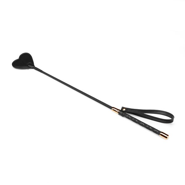 Ляскалка Liebe Seele Black Organosilicon Riding Crop SO9490 фото