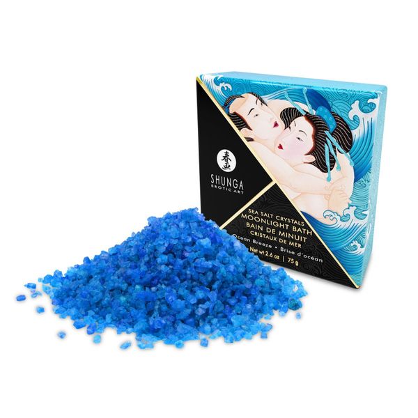 Сіль для ванни Shunga Moonlight Bath – Ocean Breeze (75 гр) SO2540 фото