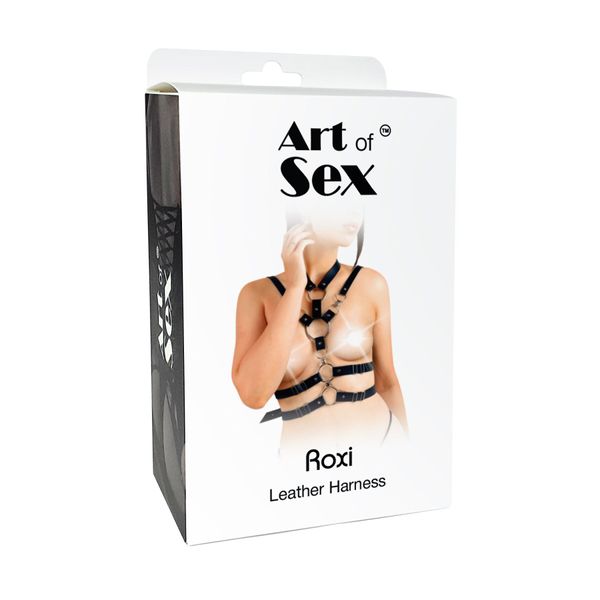 Сексуальна портупея жіноча Art of Sex - Roxi, розмір XS-2XL, колір чорний SO9847 фото