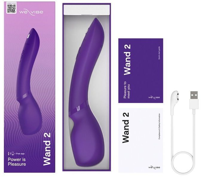 Вібромасажер We-Vibe Wand 2 Purple SX2150 фото