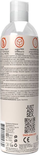 Зігрівальний лубрикант на водній основі Wet Warming Tropical Explosion 4 in 1 (118 мл) SO9911 фото
