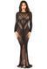 Сукня Leg Avenue Lace and Net Bodycon Gown One Size SX1737 фото 2