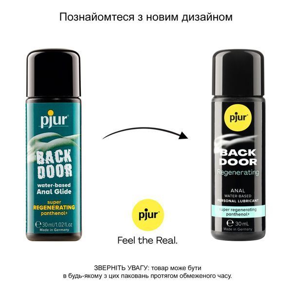 Анальна змазка pjur backdoor Regenerating 30 мл PJ13630 фото