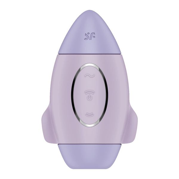 Вакуумний стимулятор з вібрацією Satisfyer Mission Control Violet, 2 SO8970 фото