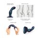 Дилдо Strap-On-Me DILDO PLUG SNAKY METALLIC BLUE SO6825 фото 3