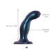 Дилдо Strap-On-Me DILDO PLUG SNAKY METALLIC BLUE SO6825 фото 2