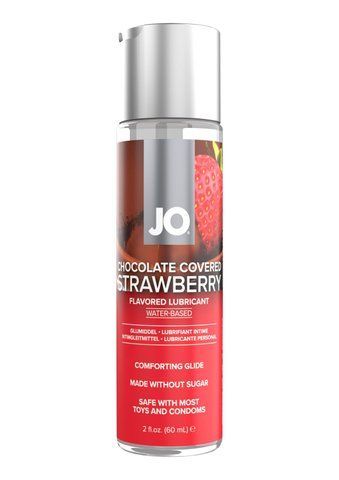 Змазка на водній основі System JO Chocolate Covered Strawberry (60 мл) SO7024 фото