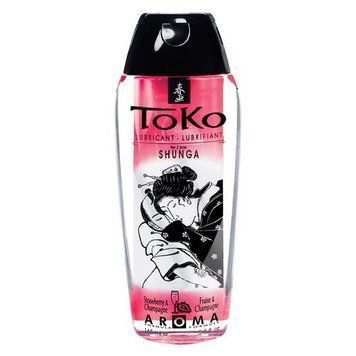 Лубрикант на водній основі Shunga Toko AROMA - Sparkling Strawberry Wine (165 мл) SO2532 фото