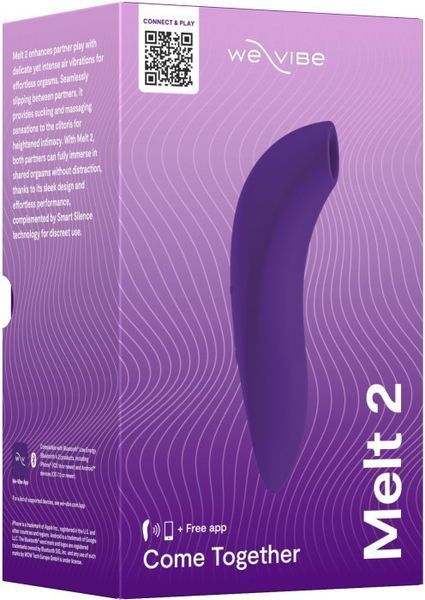 Вакуумний стимулятор We-Vibe Melt 2 (Purple) 401120 фото