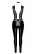 Комбінезон Noir Handmade F298 Libido Deep-V catsuit with collar and pearl chain - S SX0225 фото 5